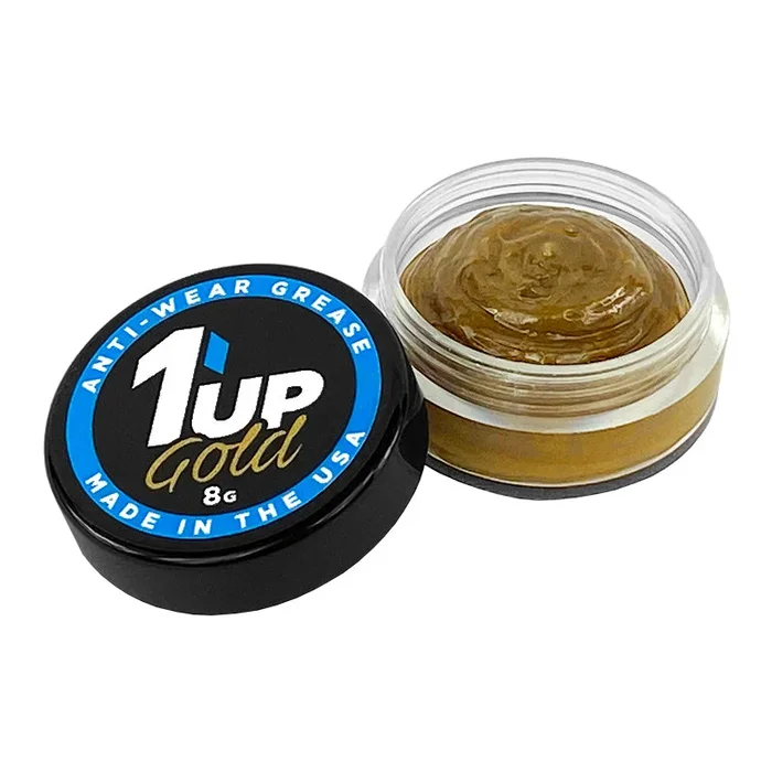 1UP Gold Universal Anit-Wear Grease in Clear XL 8g Jar 120102 1UP120102