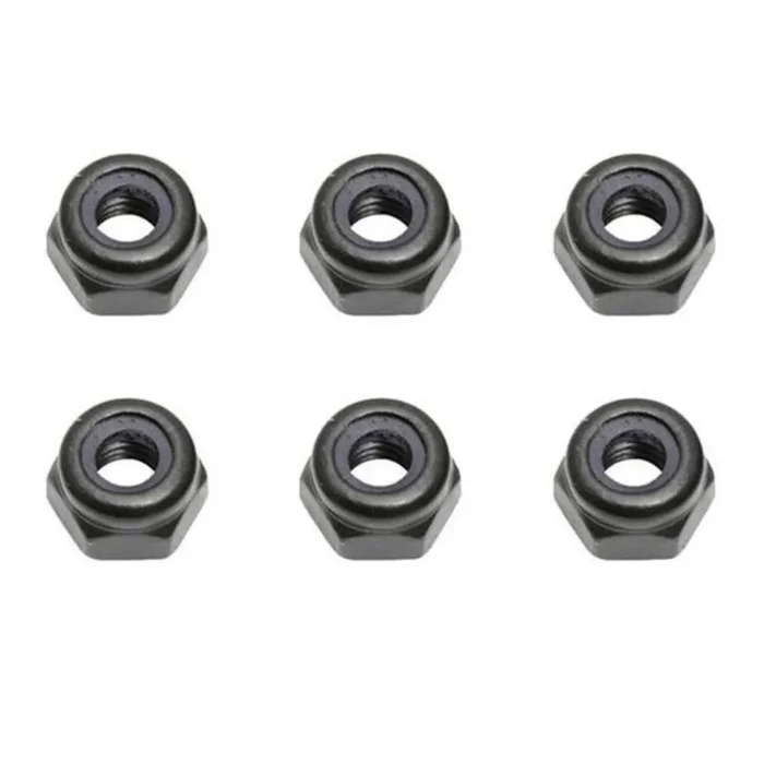 25215 M3 LockNuts, Black