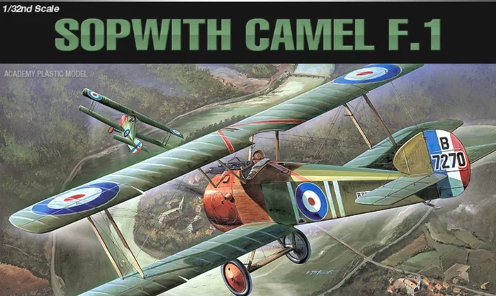 ACADEMY 12109 1/32 The Fighter of World War I Sopwith CAMEL F.1 Model Aircraft Kit