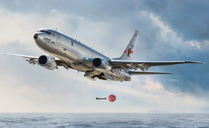 ACADEMY 12635 1/144 P-8A Poseidon USN Maritime Patrol Aircraft Model Kit
