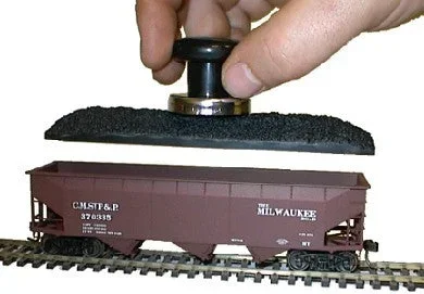 Accurail 351 HO Scale Coal Loads for 2 Bay Twin Open Hoppers 48 Pack