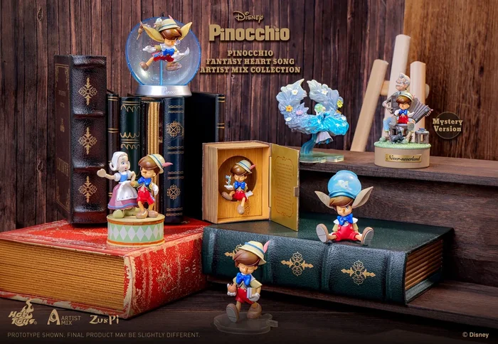 AMC039 – Pinocchio – Pinocchio Fantasy Heart Song Artist Mix Collectibles Designed by Zu and Pi @ Steven Choi