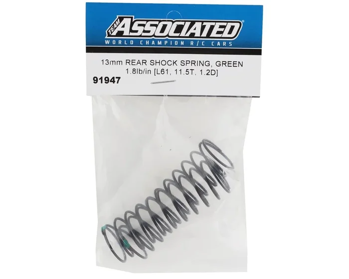 Associated 13mm Rear Shock Spring (61mm)