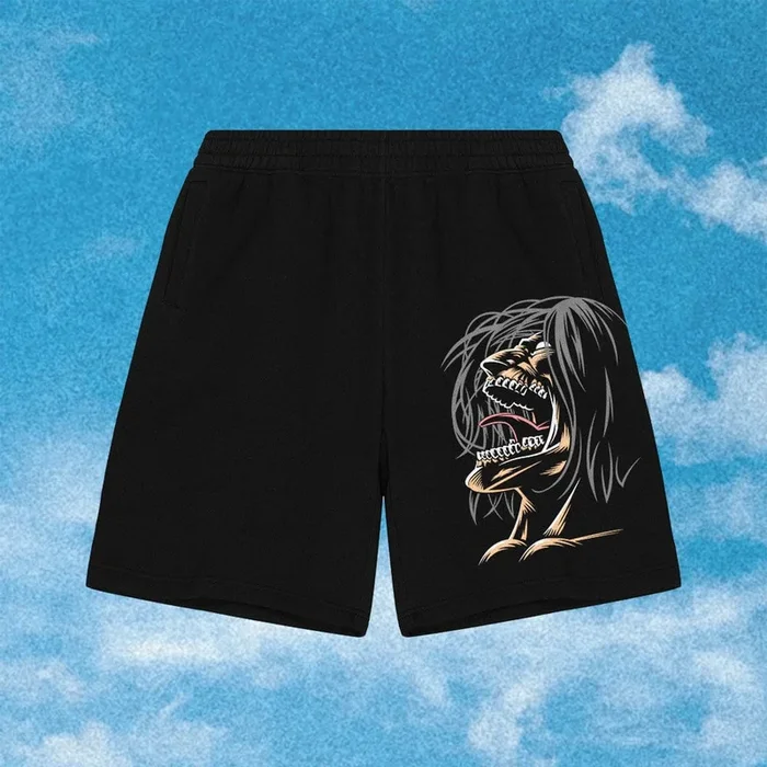 Ataque em shorts de anime Titan