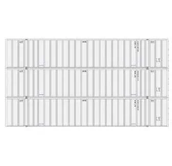 Athearn 17313 N Scale 53′ Stoughton Intermodal Container Schneider National SNLU 3 Pack #2