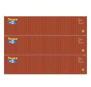 Athearn 17440 N Scale 40′ High Cube Container MOL 3 Pack #1