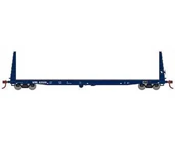 Athearn HO Scale 17225 60′ Bulkhead Flatcar Montana Rail Link MRL 62020
