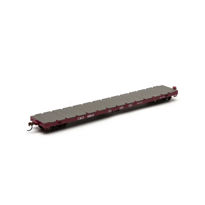 Athearn HO Scale 97847 60′ Flatcar Chicago & Eastern Illinois C&EI 46011