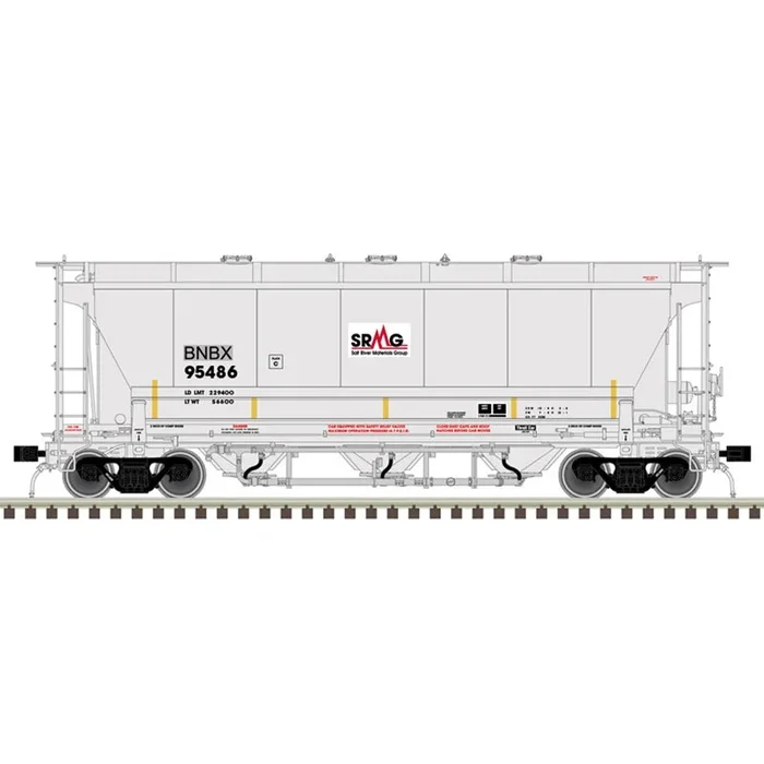 Atlas 20006836 HO Scale Trinity 3230 Covered Hopper BNBX 95495