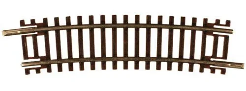 Atlas 2015 N Scale Code 55 Track 12.5″ Radius Half Curve (6 Pack)