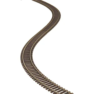 Atlas 500 HO Scale Code 83 36″ Super-Flex Track Piece