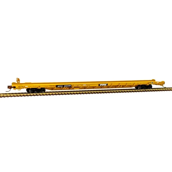 Atlas 50005538 N Scale F89J 89′ TOFC Flatcar “Yellow” TTX RTTX 601024