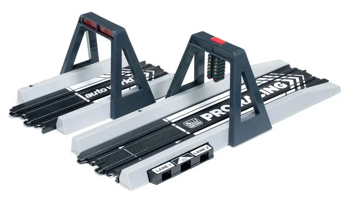 Auto World RS291 TraXessories HO Scale Drag Strip Electronic Staging Tree and Finish Line