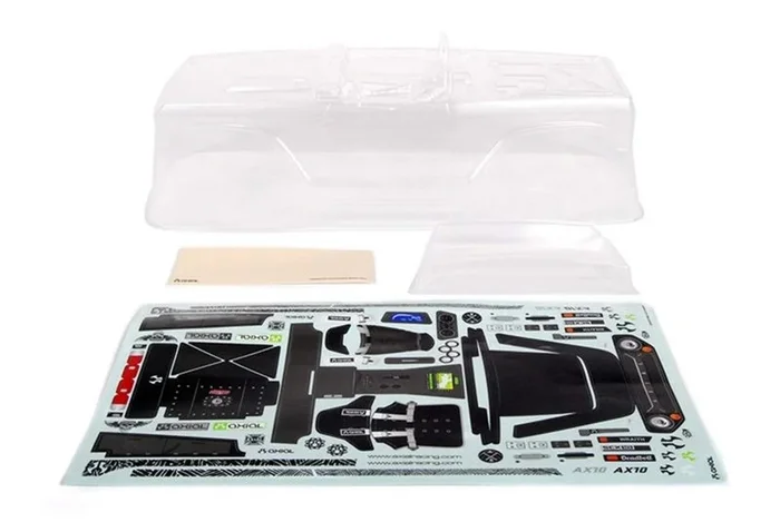Axial AX04039 SCX10 Deadbolt 1/10 Scale Clear Body