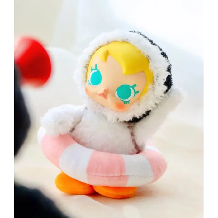 Baby MOLLY Pingu Happy Fishing Series Vinyl Plush Pendant Don’t Wanna Go Home