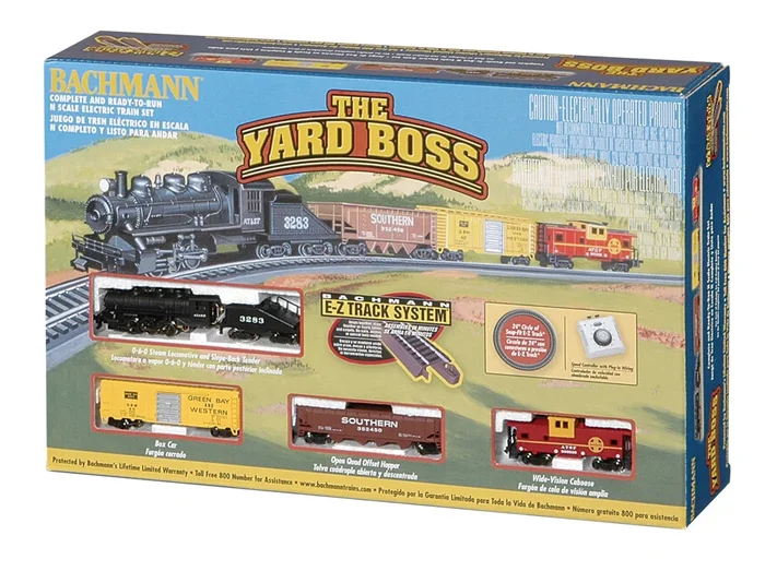 Bachmann 24014 N Scale Yard Boss Santa Fe 0-6-0 Model Train Set