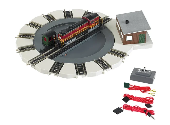 Bachmann 46799 N Scale E-Z Track Motorized Turntable