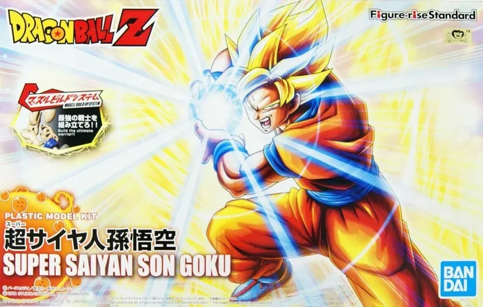 Bandai 2484284 Dragon Ball Z – Super Saiyan Son Goku Figure-Rise Standard