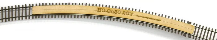 Banta Modelworks TT-30R On30 / HO Scale 30″ Radius Curve Track Template