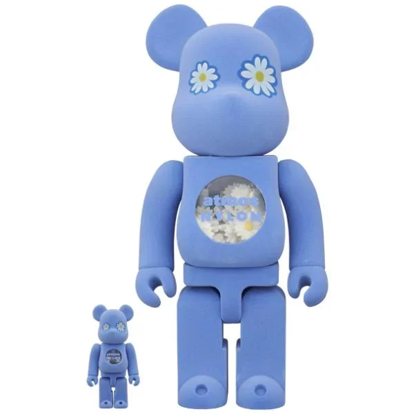 BE@RBRICK atmos × NYLON JAPAN TYPE-2 100% & 400%