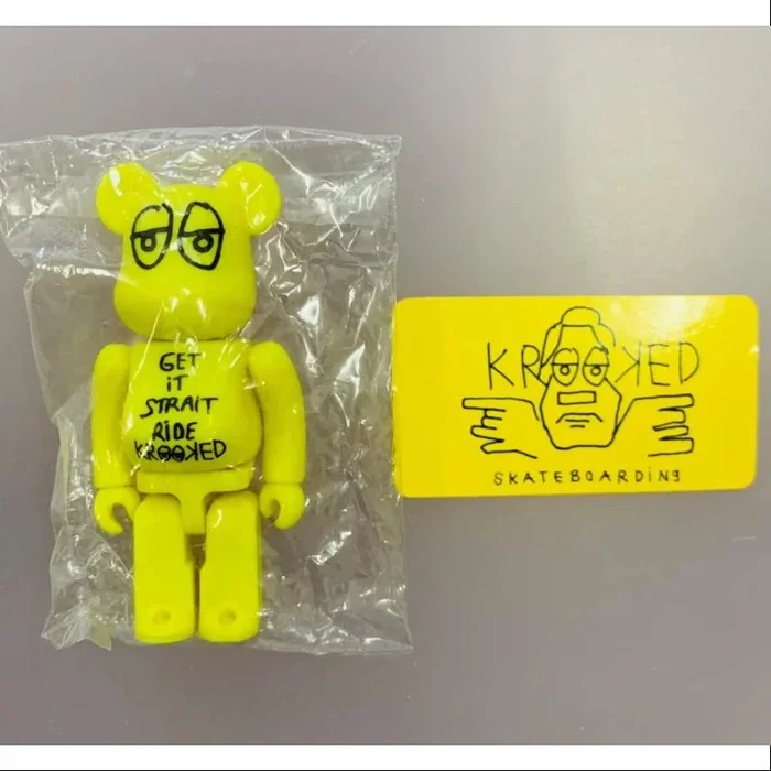 Bearbrick Series 20 ARTIST KROOKED SKATEBOARDING 100%