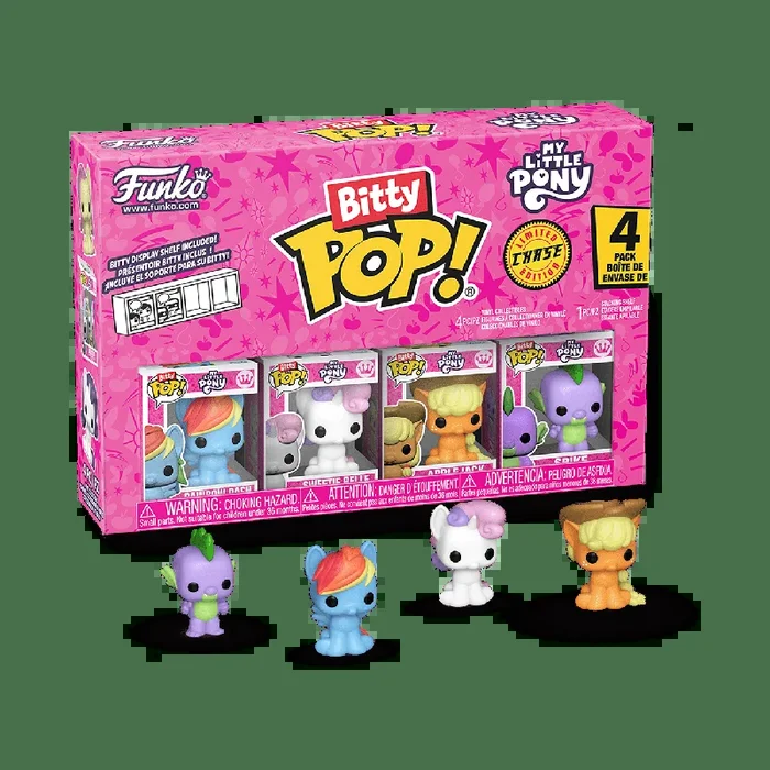 Bitty POP: My Little Pony – Rainbow Dash 4 Pack