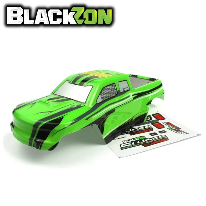 BlackZon BZN540204 Slyder MT Turbo Body Green 1/16