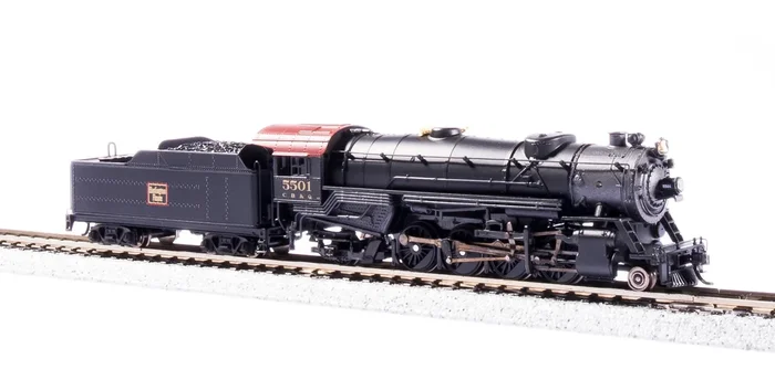 BLI 3973 N Scale USRA 2-8-2 Light Mikado Burlington CB&Q 5502 Paragon4 DCC