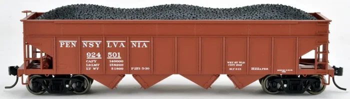 Bowser 43056 HO Scale H22a Open Hopper Pennsylvania PRR 924602