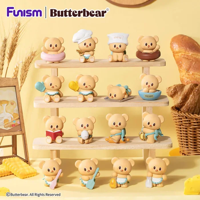 Butterbear Baked With Love Series Cubby Face Blind Box