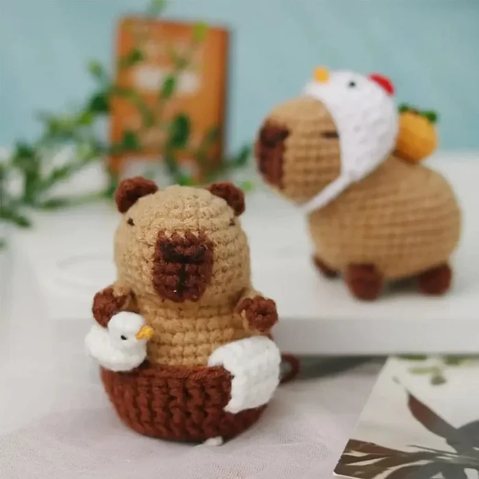 Capybara Diy Crochet Kit