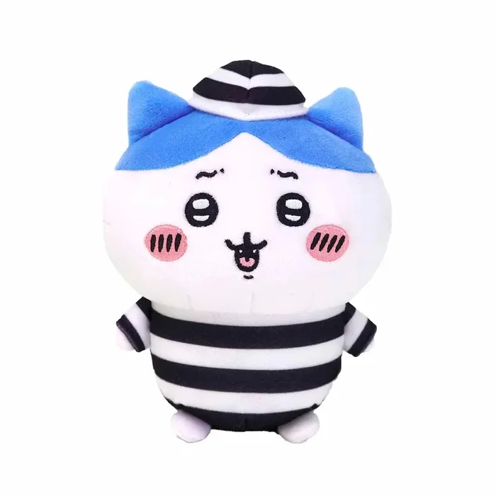 Chiikawa Chubby Potetama Plush Toy – Hachiware : Prisoner In Jail