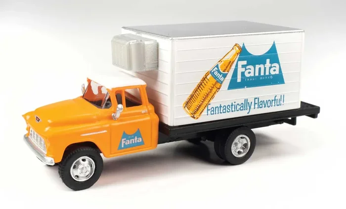 Classic Metal Works 30647 HO Scale 1957 Chevrolet Refrigerated Box Truck – Fanta