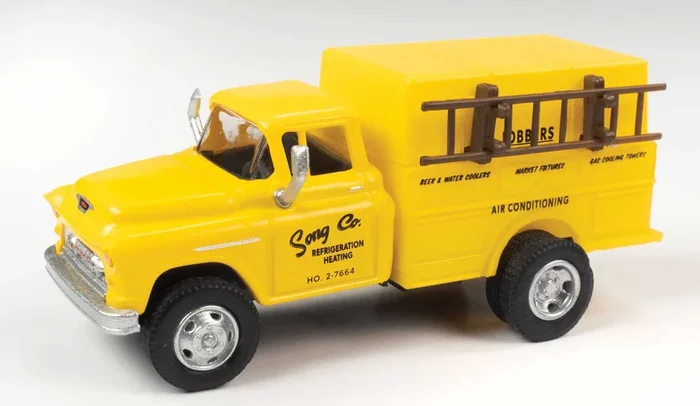 Classic Metal Works 30652 HO Scale 1955 Chevy Utility Truck – Refrigeration & Heating
