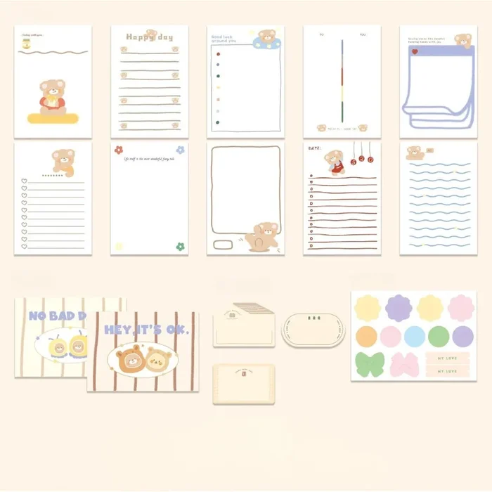 Comfort Bear Letter Writing Set