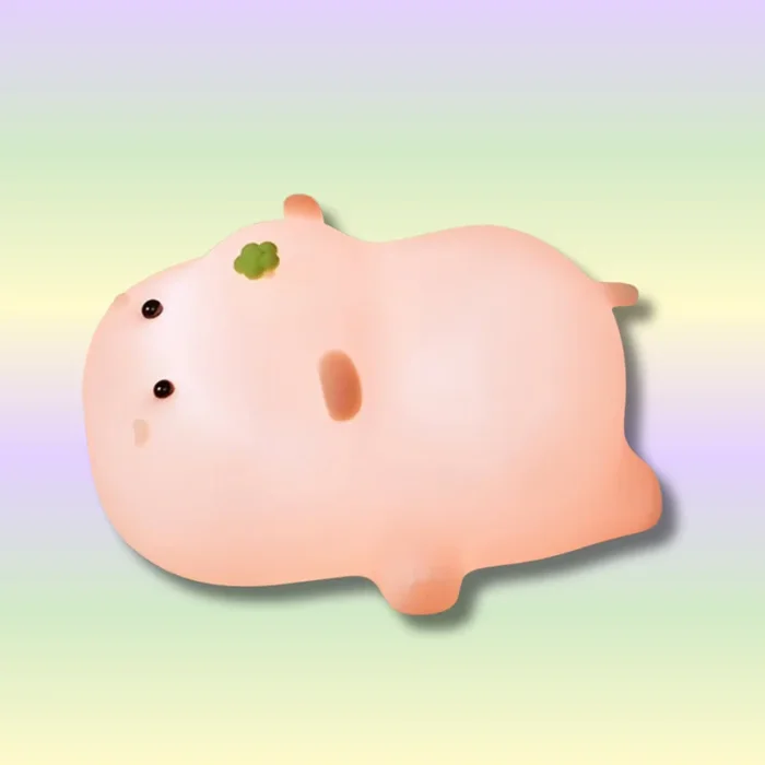 Cute Hippo Baby Night Light