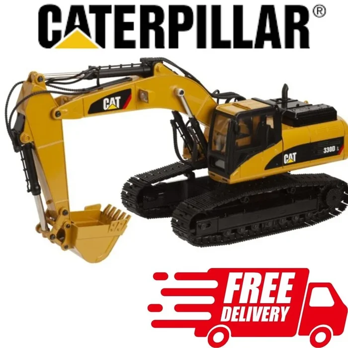 Diecast Masters CAT 1/20 Scale RC 330D Metal Caterpillar Hydraulic Excavator RTR