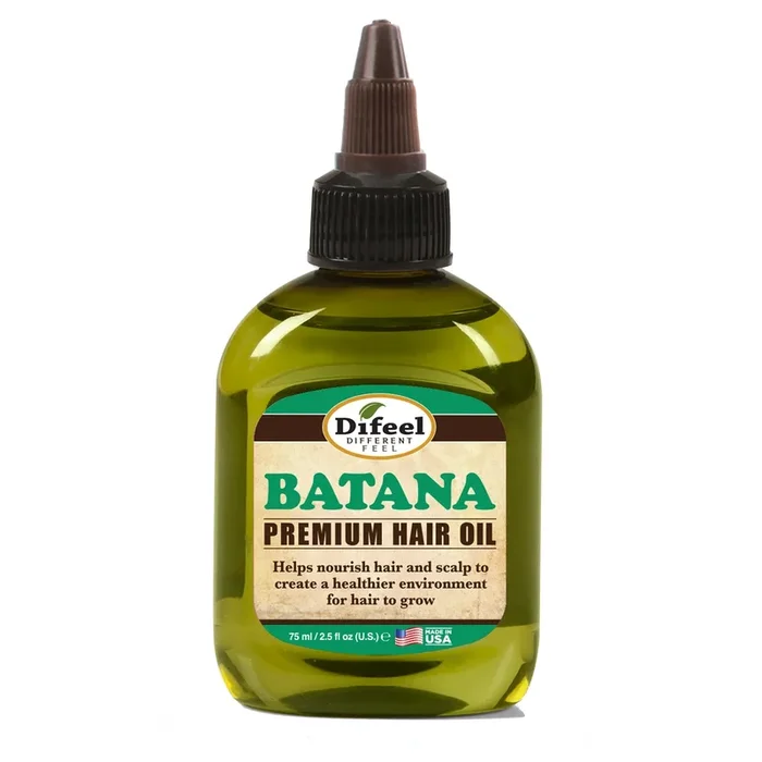 Difeel Batana Premium Hair Oil – 2.5 oz Travel Size | Deep Moisture & Scalp Nourishment