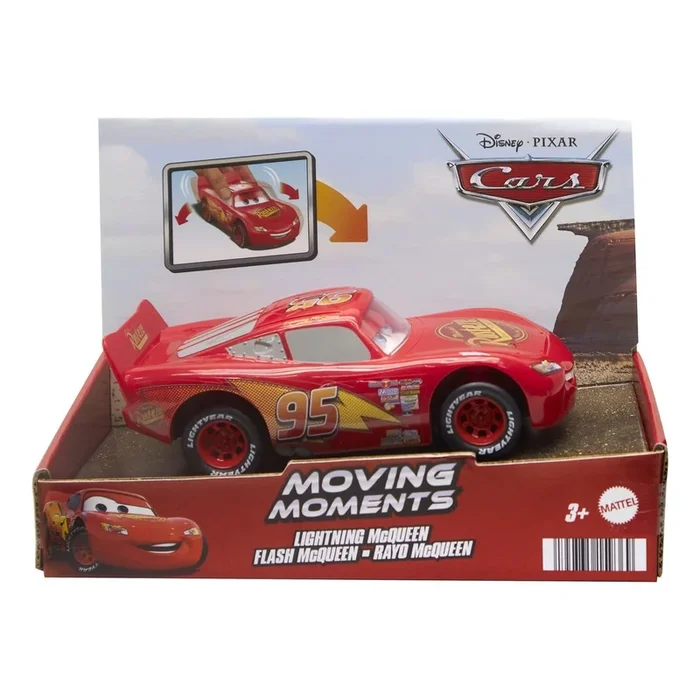 Disney Cars Best Buddy Lightning McQueen Moving Moments Toy Car
