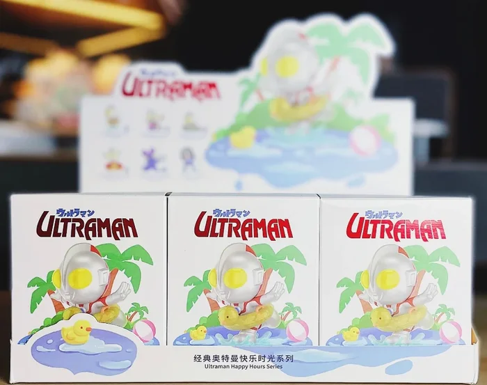 Domestic trendy ULTRAMAN happy time series