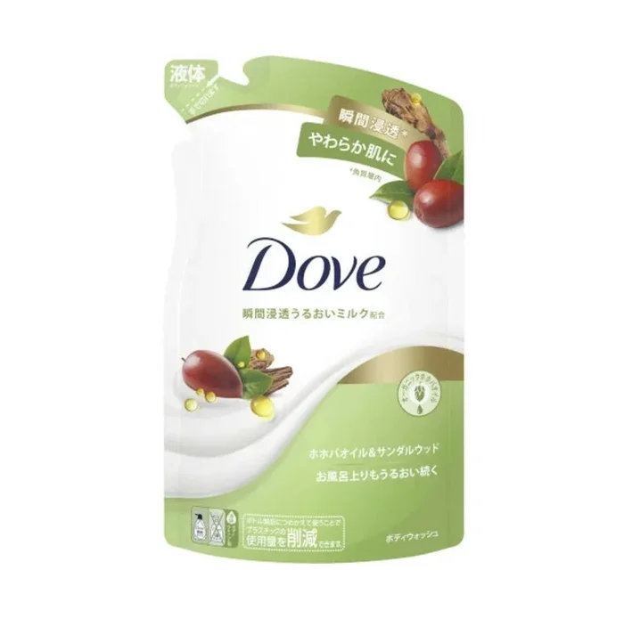 Dove Jojoba Oil and Sandalwood Shower Gel Refill – 330g
