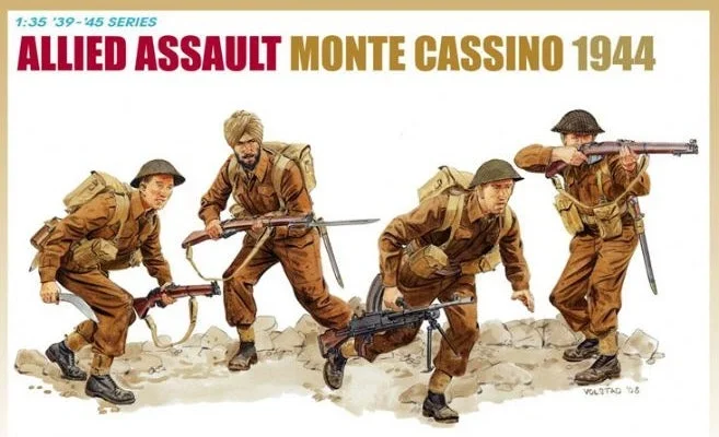 Dragon Models 6515 1/35 Allied Assault (Monte Cassino 1944) Model Kit
