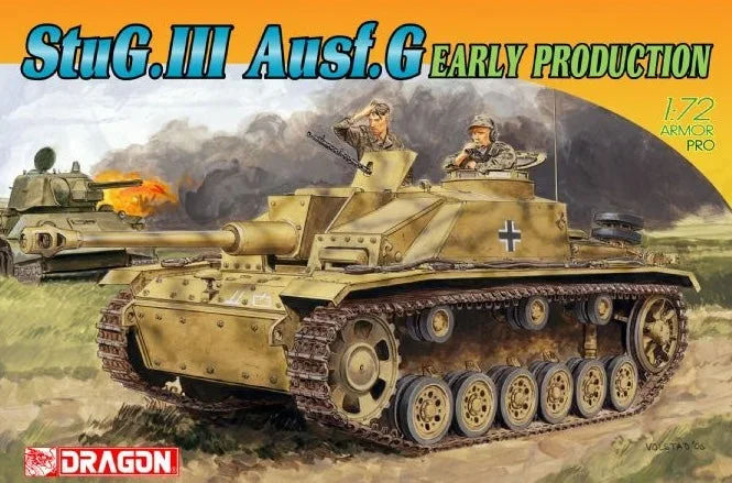Dragon Models 7283 1/72 StuG III Ausf. G Early Production Neo Tracks Model Tank Kit