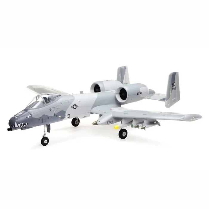 E-flite EFL011500 A-10 Thunderbolt II Twin Motor 64mm EDF BNF-B AS3X and SAFE