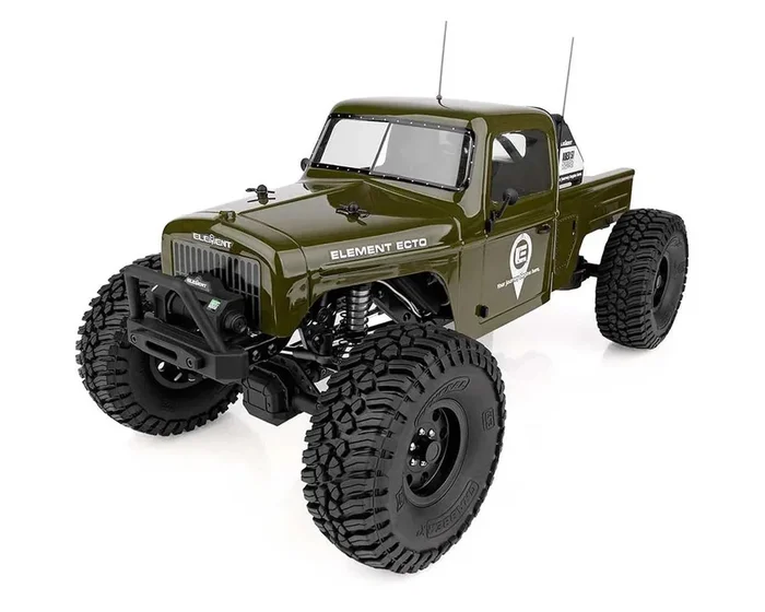 Element RC Enduro Ecto Trail Truck 4×4 RTR 1/10 Rock Crawler (Green) w/2.4GHz Radio