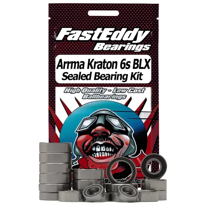 Fast Eddy Bearing Kit for Arrma Kraton 6S BLX TFE2628