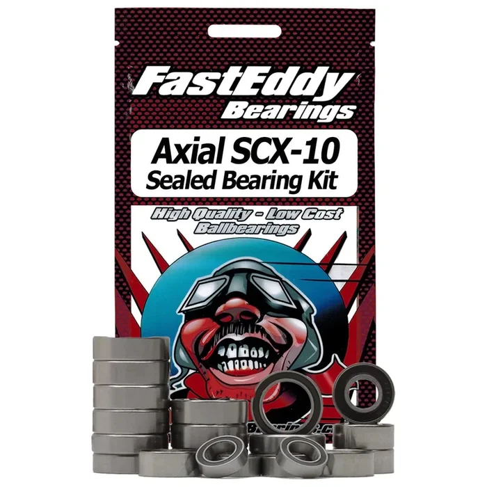 Fast Eddy Bearing Kit for Axial SCX10 TFE91