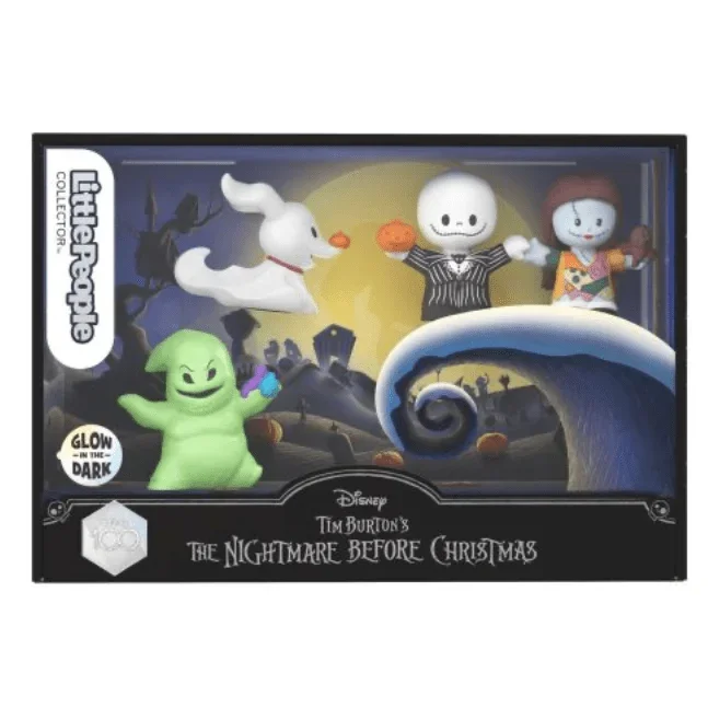 Fisher Price Little People The Nightmare Before Christmas Collector Friends Set