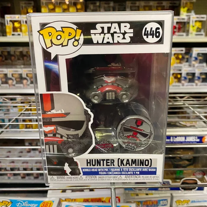 Funko Pop Star Wars : Hunter (Kamino) #446 Vinyl Figure