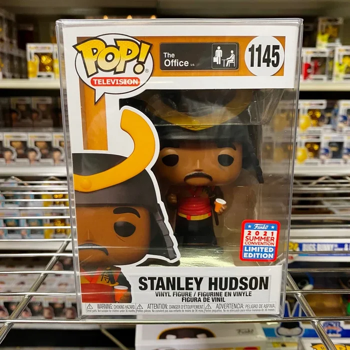 Funko Pop The Office SDCC 2021 : Stanley Hudson #1145 Vinyl Figure